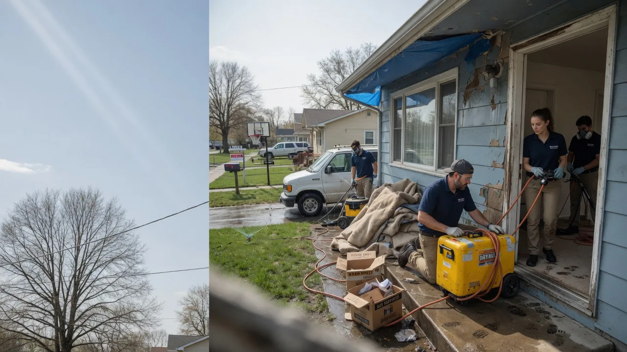 Basement Flood Cleanup in Flatwoods, WV near me
